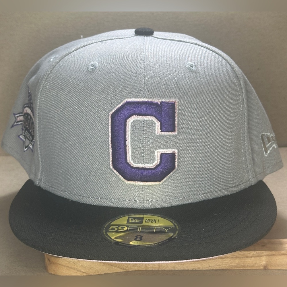 New Era — Hat Club Exclusive — Fuji Cleveland Indians fitted hat Size 8 - NWT